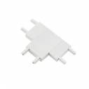 Conector T Carril SLIM Magnetic 48V, blanco