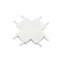 Conector X Carril SLIM Magnetic 48V, blanco