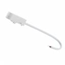 Conector a red Carril SLIM Magnetic 48V, blanco