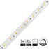 Fita LED 220V Super Slim SMD2835, 120Led/m, Triac regulável, corte 10cm, 1 metro, Branco quente, Regulable