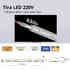 Tira LED 220V Super Slim SMD2835, 120Led/m, Triac regulable, corte 10cm, 1 metro, Blanco cálido, Regulable