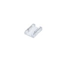 Conector I transparente para unión de tiras LED COB + SMD - 8mm