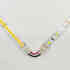 Conectores L-H transparente con cable para unión de tiras LED COB + SMD - 8mm