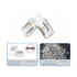 Conector L transparente para união de tiras LED COB + SMD - 8mm