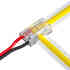 Conector transparente 9 em 1 para união de tiras LED COB + SMD - 5mm