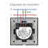 Control de persianas táctil + WiFi