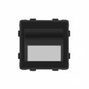 Farol LED 1W, preto, Blanco neutro