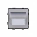 Baliza Led 1W, gris, Blanco neutro