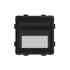 Baliza Led 1W, KOOB frontal cristal negro