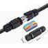 Conector I IP68, 80mm, Ø30mm, 3 cables 0.5-2.5mm2, 16A, conectores rápidos