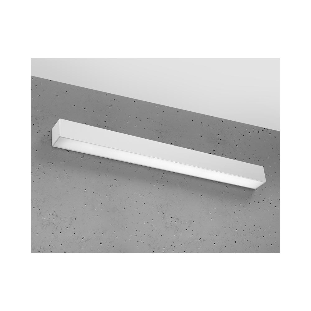 Aplique de pared PINNE LED 65 gris, 22W